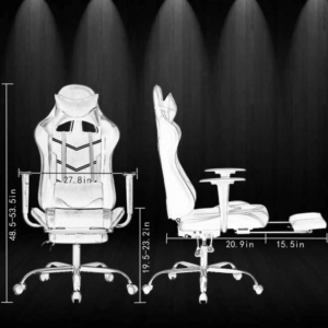 the premium gaming chair size and dimensions